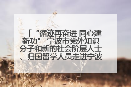 “循迹再奋进 同心建新功” 宁波市党外知识分子和新的社会阶层人士、归国留学人员走进宁波舟山港穿山港区
