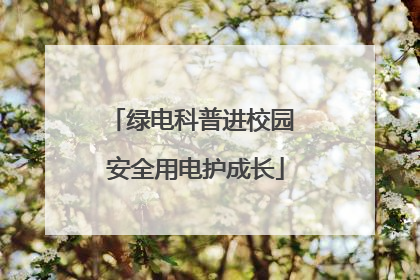 绿电科普进校园 安全用电护成长