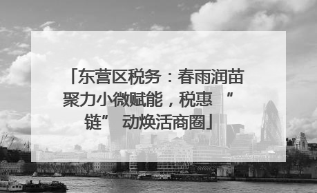 东营区税务：春雨润苗聚力小微赋能，税惠 “链” 动焕活商圈