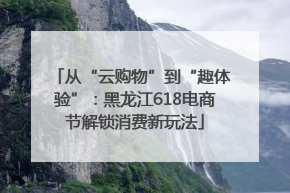 从“云购物”到“趣体验”：黑龙江618电商节解锁消费新玩法