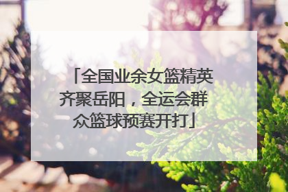全国业余女篮精英齐聚岳阳，全运会群众篮球预赛开打