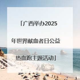 广西举办2025年世界献血者日公益热血跑主题活动