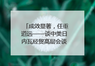 成效显著，任重道远——谈中美日内瓦经贸高层会谈｜专家热评