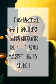 政协江淮行｜淮北段园新型功能区：“飞地经济”拔节生长