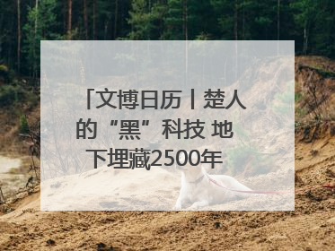 文博日历丨楚人的“黑”科技 地下埋藏2500年依旧熠熠生辉