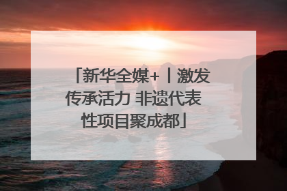 新华全媒+丨激发传承活力 非遗代表性项目聚成都