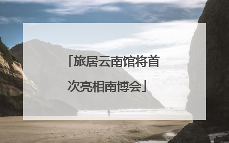 旅居云南馆将首次亮相南博会