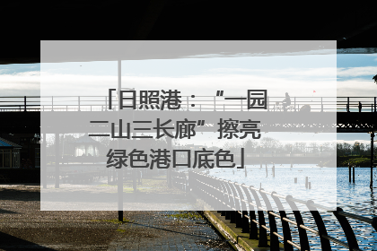 日照港：“一园二山三长廊”擦亮绿色港口底色