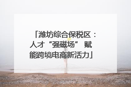 潍坊综合保税区：人才“强磁场” 赋能跨境电商新活力