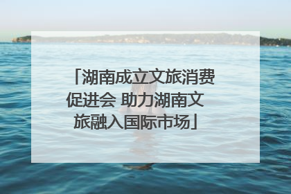 湖南成立文旅消费促进会 助力湖南文旅融入国际市场