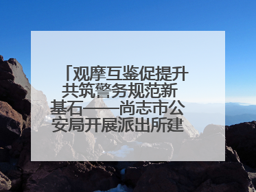 观摩互鉴促提升 共筑警务规范新基石——尚志市公安局开展派出所建设拉动观摩活动
