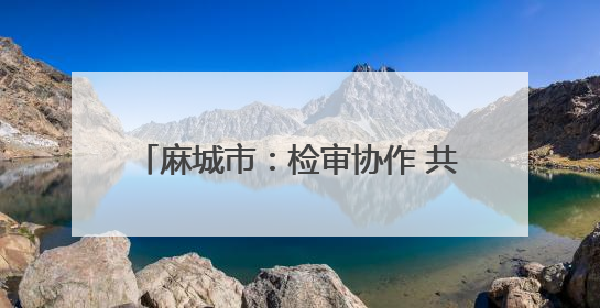 麻城市：检审协作 共筑公益保护监督防线