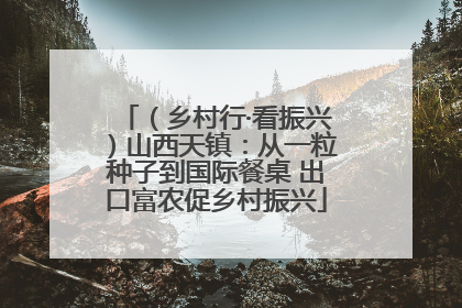 （乡村行·看振兴）山西天镇：从一粒种子到国际餐桌 出口富农促乡村振兴