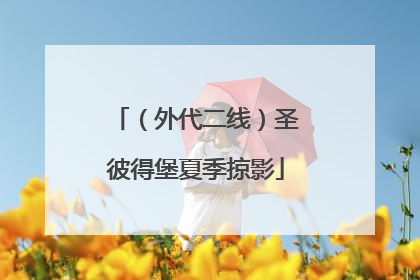 （外代二线）圣彼得堡夏季掠影