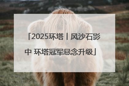 2025环塔丨风沙石影中 环塔冠军悬念升级