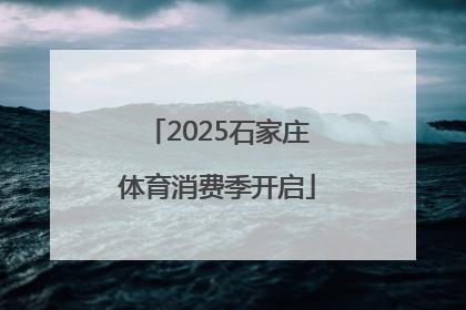 2025石家庄体育消费季开启